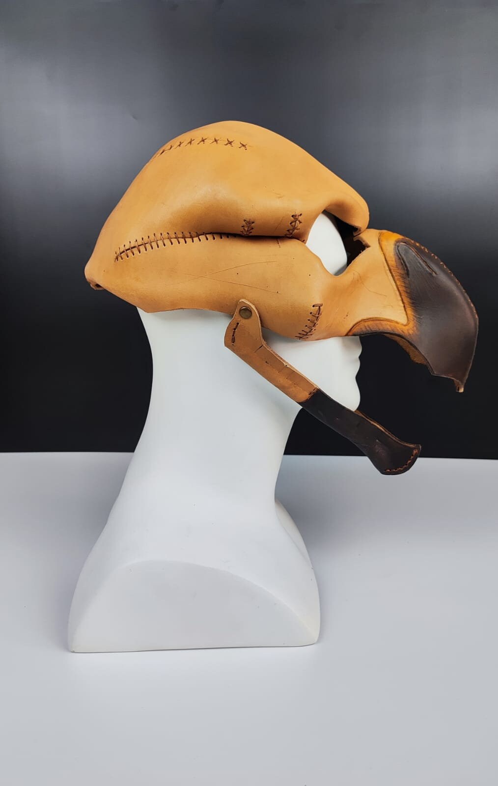Handmade Genuine Leather Mask Cosplay