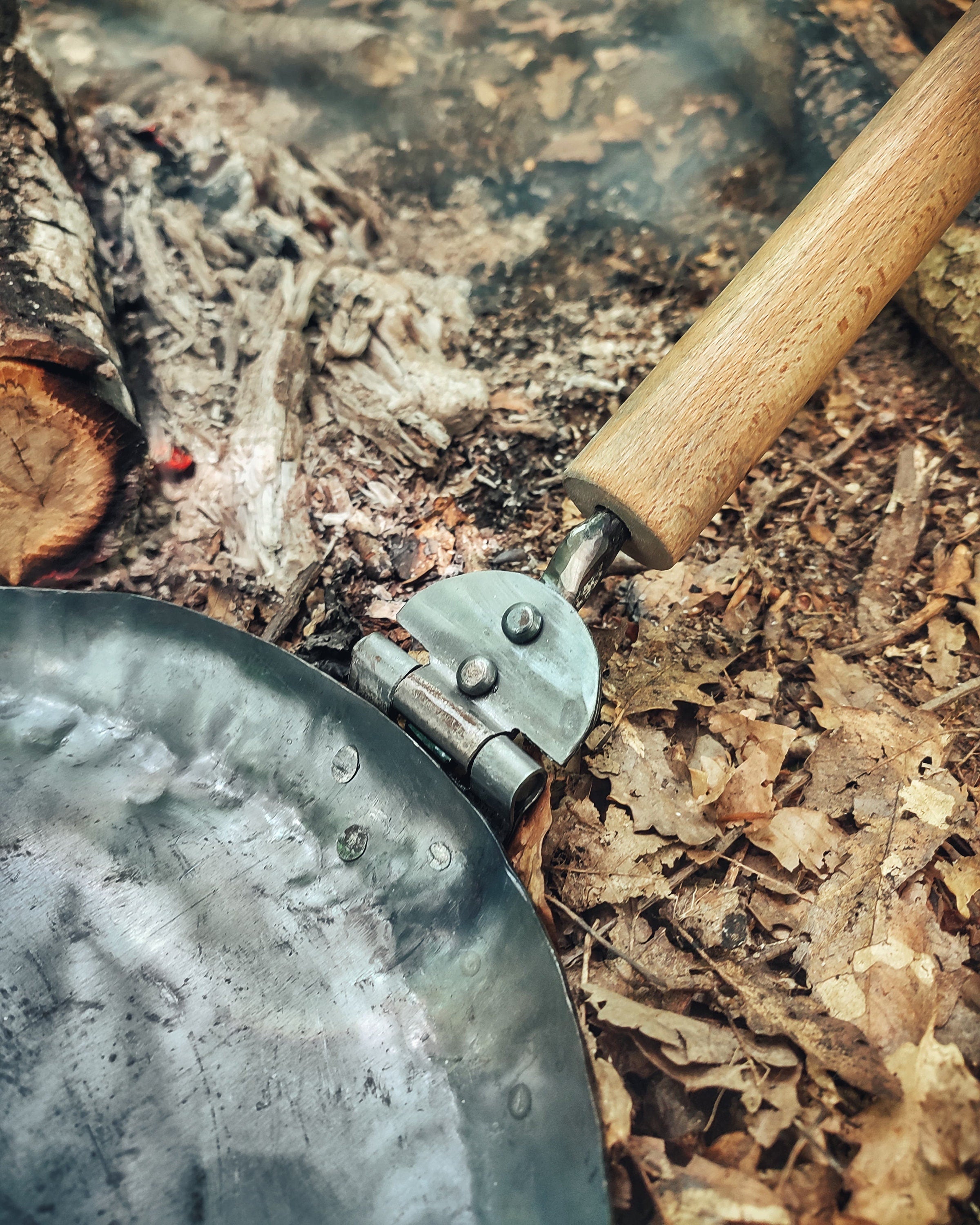 Bushcraft survival handmade primitive camp cowboy outdoor cheff pan camper gear bushcraft gear cowboy pan rustic pan primitive gift