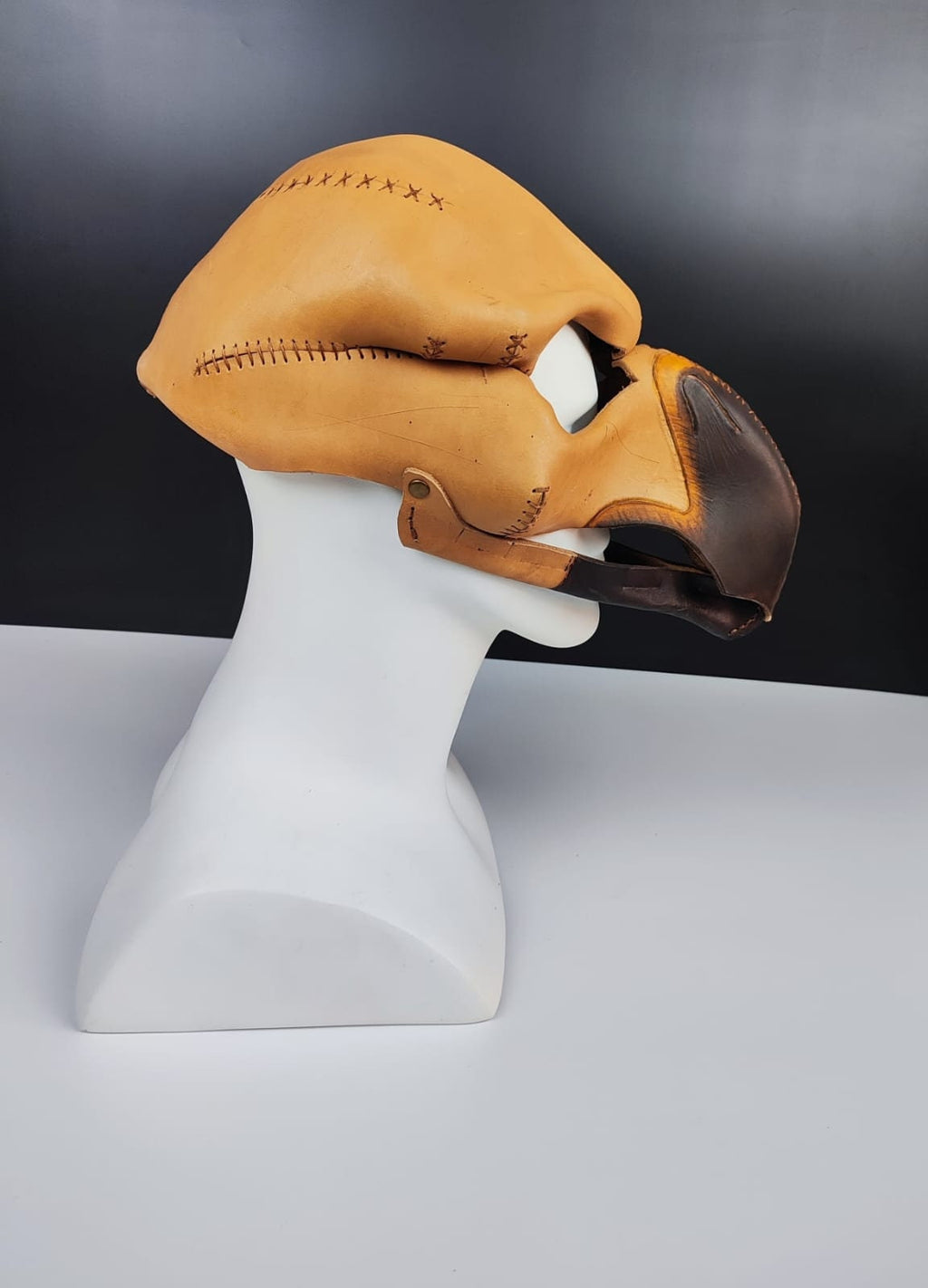 Handmade Genuine Leather Mask Cosplay