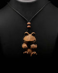 Hand-carved Frog Necklaces: Unleash the Cuteness with Delicate String Details!