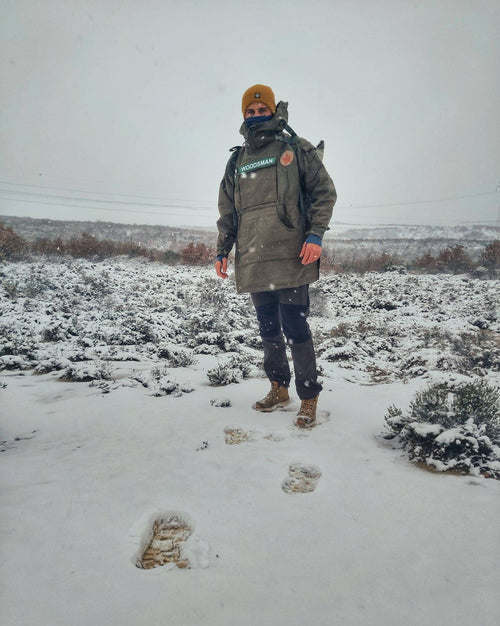 Bushcraft anorak wind stopper real outdoor clothe you dont feel the cool man wear uniquie style outdoor fashion it is also usefull for man