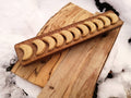 Handcraft presentation board rustic wooden carving stand gift for her gift for mom wooden table handmade