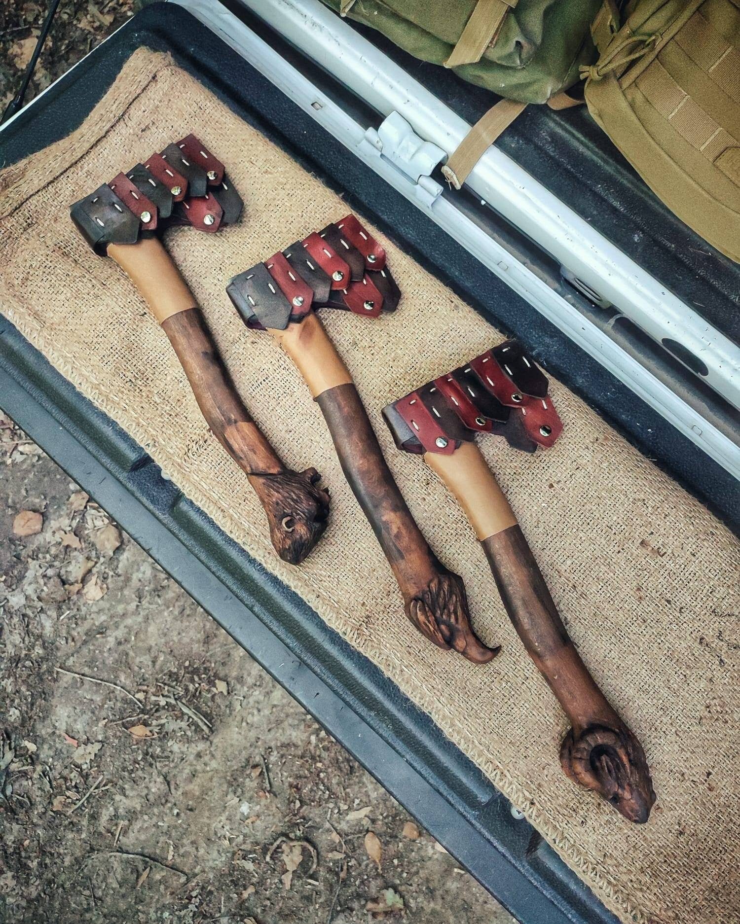 Artistic and Durable Handmade Ax