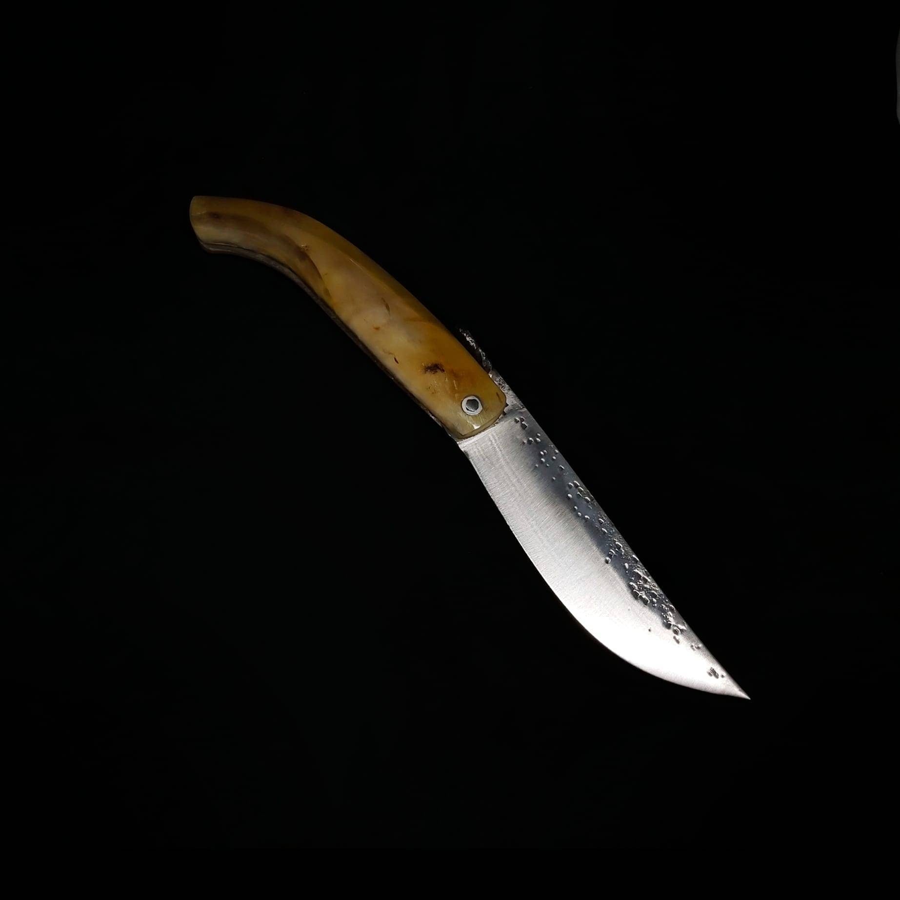 Blacksmith handmade albanian shipman knife authentic