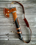 Handmade hand forge blacksmith ax custom ax