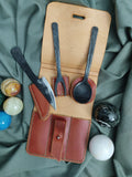 A Carbon Steel Set Carrying the Spirit of Ancient Forging Techniques