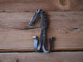 Blacksmith Handmade horse shaped key holder rustic decor