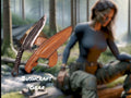 Handmade carbon steel survival knife with Back Sling and Leather Sheath