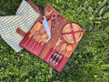 handmade picnic camp set