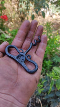 Hand-Forged Rustic Corkscrew: Embrace the Art of Wine Opening