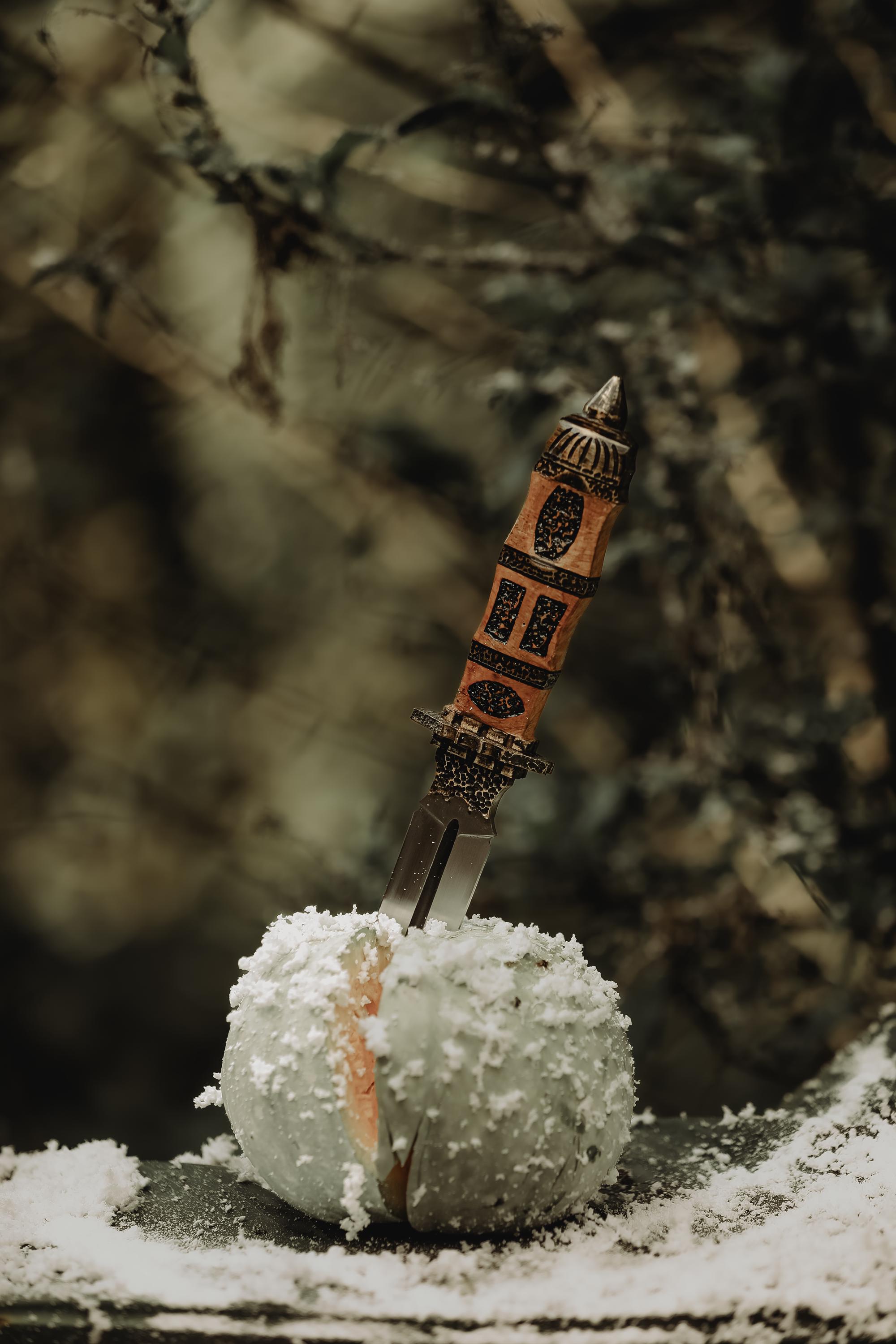 King Arthur's Knife: Legendary Handcrafted Knife and Leather Sheath