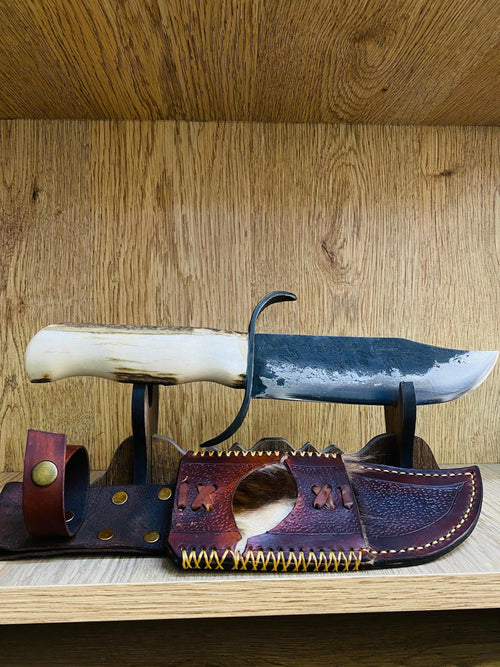 blacksmith handmade hand forged knife